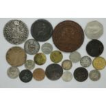 19th century and later coins, including some silver denominations, silver Thaler restrike etc. UK