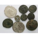 Mixed Roman and other ancient coins. UK P&P Group 1 (£16+VAT for the first lot and £2+VAT for