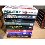 Eight Virginia Andrews novels. Not available for in-house P&P