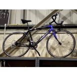 Carrera Virtuoso mens road bike 16 speed and 18 inch frame. Not available for in-house P&P