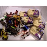 Small quantity of matchbox and corgi die cast cars. Not available for in-house P&P