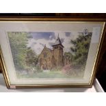 Frank Green Limited edition framed print, St Pauls Church, West Derby. 199/500. Not available for