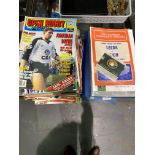 Quantity of rugby programmes and magazines mainly rugby league. Not available for in-house P&P.