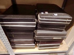 Ten mixed briefcases. Not available for in-house P&P