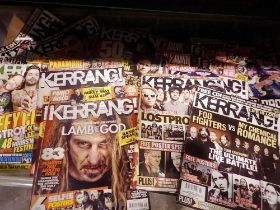 Large quantity of Kerrang magazines, approximately 100. Not available for in-house P&P