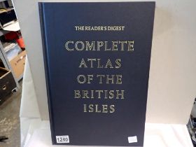 Atlas of the British Isles in good condition. Not available for in-house P&P