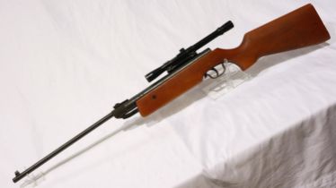 Haener .177 air rifle with scope. UK P&P Group 3 (£30+VAT for the first lot and £8+VAT for