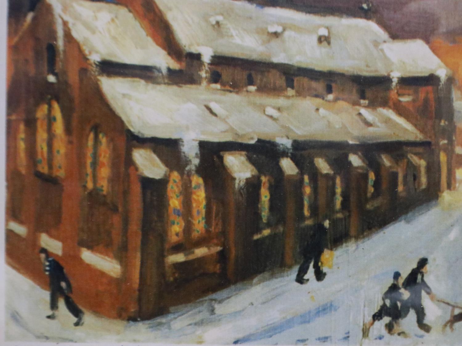Harold Riley (1934 - 2023): artist signed limited edition print, St Winifreds House, 1/15, 22 x 18