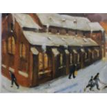 Harold Riley (1934 - 2023): artist signed limited edition print, St Winifreds House, 1/15, 22 x 18