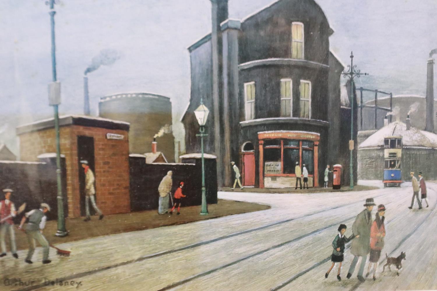Arthur Delaney (1927 - 1987): two artist signed limited edition lithographs, Neepsend Post Office - Image 2 of 7