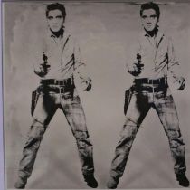 Andy Warhol (1928-1987): limited edition screenprint on Arches (France) paper, Double Elvis, 46/100,