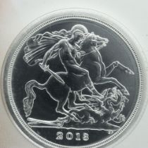 Royal Mint, A Timeless First The George and The Dragon 2013, silver proof £20 coin, in sealed