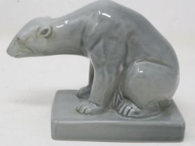 Wade polar bear figurine, no chips or cracks, H: 13 cm. UK P&P Group 1 (£16+VAT for the first lot