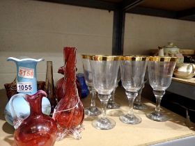 Mixed glass including Caithness. Not available for in-house P&P
