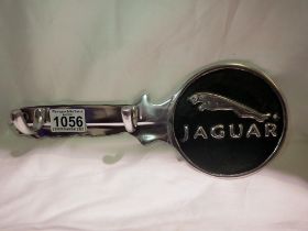 Aluminium Jaguar key hook, W: 30 cm. UK P&P Group 1 (£16+VAT for the first lot and £2+VAT for