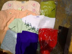 Mixed knitwear, mostly new. Not available for in-house P&P