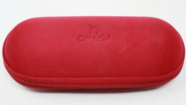 Omega soft-shell wristwatch travel case. UK P&P Group 1 (£16+VAT for the first lot and £2+VAT for