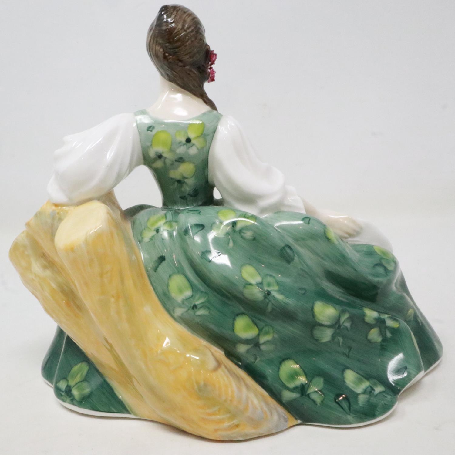 Royal Doulton figurine, Elyse HN2474, no chips or cracks, H: 14 cm. UK P&P Group 2 (£20+VAT for - Image 2 of 3