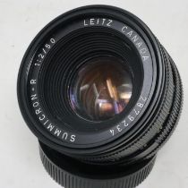 Leica R 50mm F2/3 lens, some fungus to optics. UK P&P Group 2 (£20+VAT for the first lot and £4+