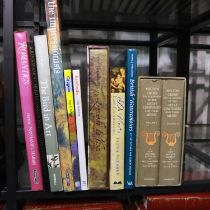 Shelf of music and art related books. Not available for in-house P&P