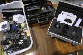 Sony Video 8 camera and other camera related items. Not available for in-house P&P