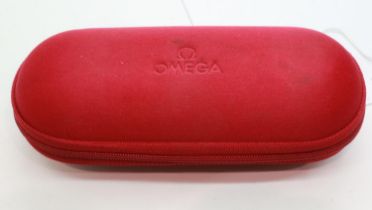 Omega soft-shell wristwatch travel case. UK P&P Group 1 (£16+VAT for the first lot and £2+VAT for