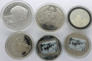 Mixed encapsulated coins and a silver £20 coin. UK P&P Group 1 (£16+VAT for the first lot and £2+VAT