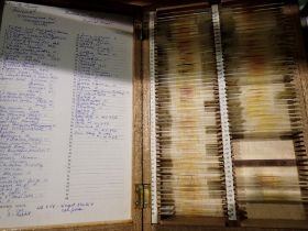 1956 hospital microscope slides. Not available for in-house P&P
