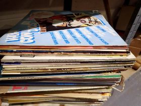 Approximately fifty easy listening and pop LPs. Not available for in-house P&P