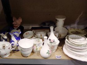 Quantity of mixed ceramics including Wade Natwest pig. Not available for in-house P&P