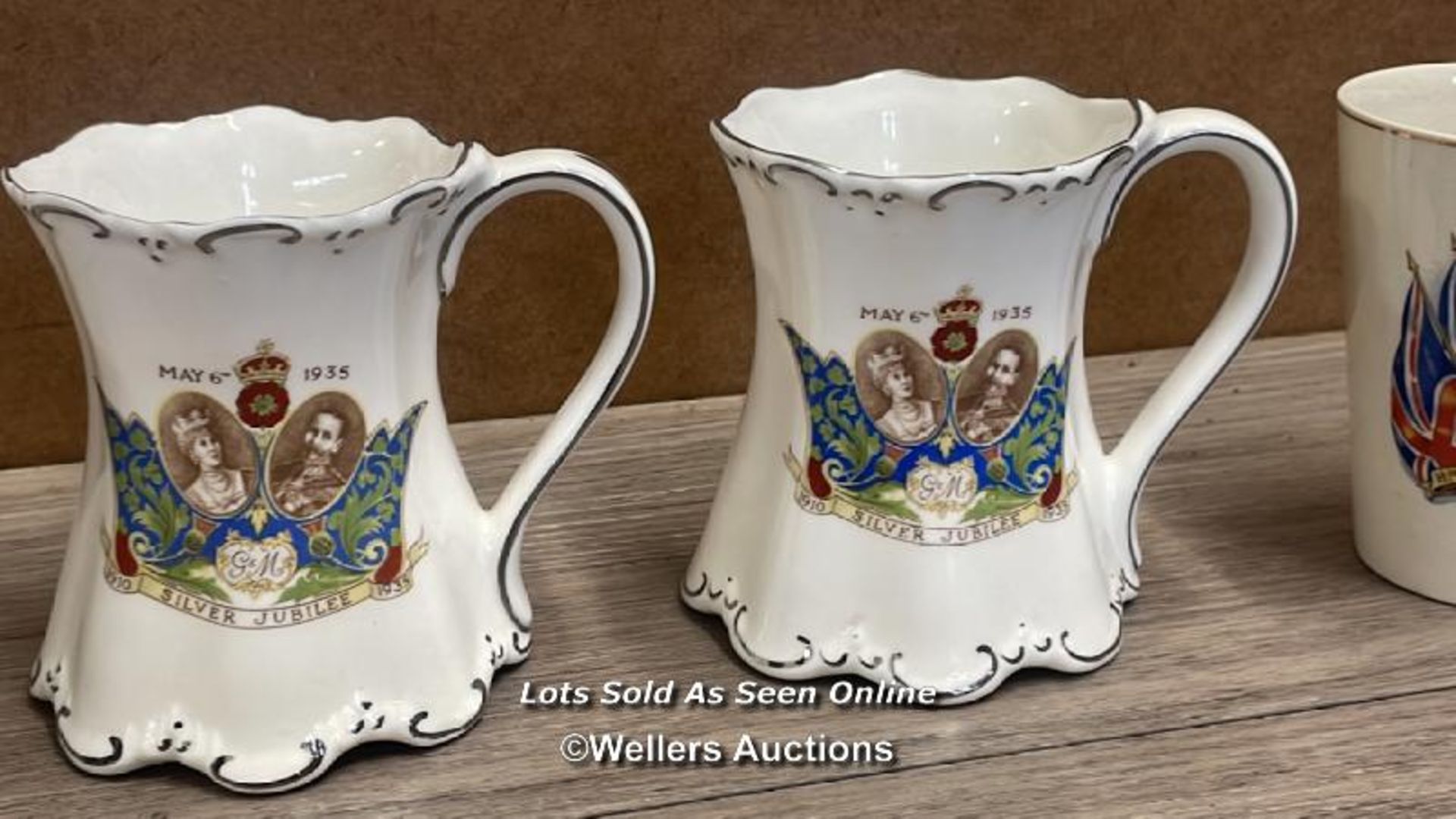 11 X COMMEMORATIVE MUGS, VICTORIAN ONWARDS - Image 7 of 8