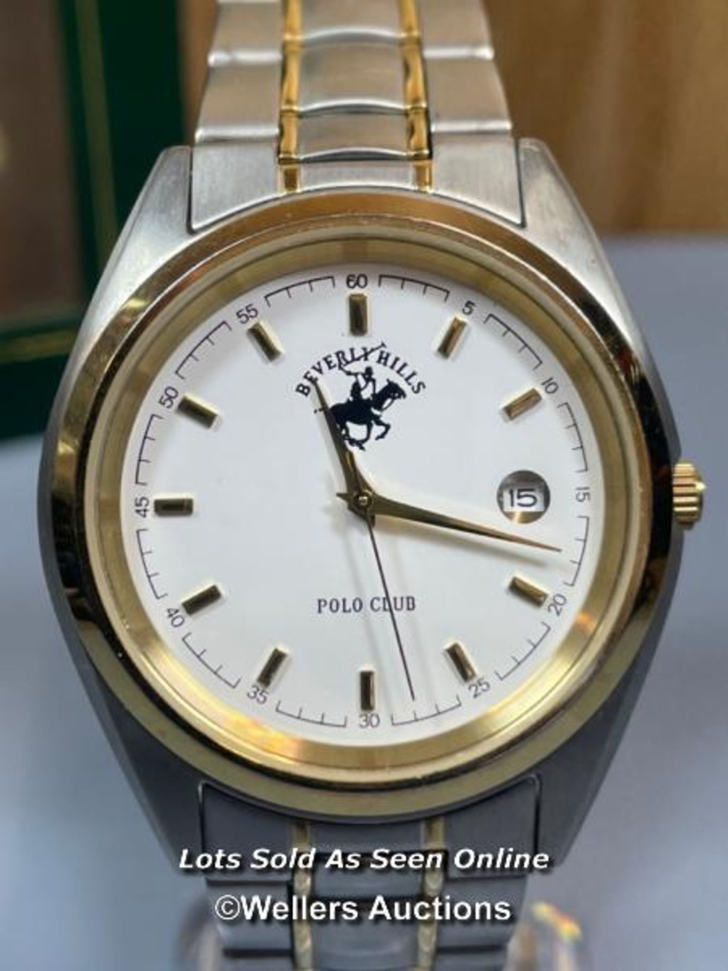 POLO GB 0147 W/R. 3 ATM. WATCH IN BOX SET (WITHOUT THE PEN)