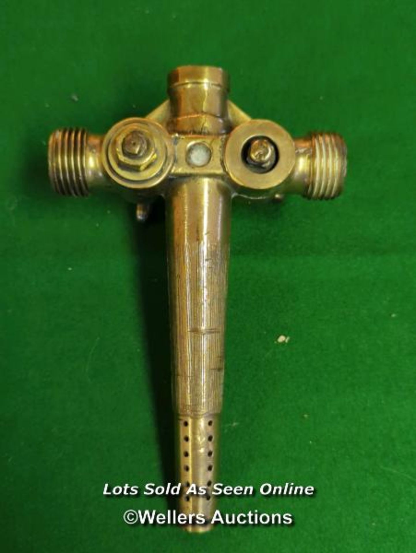 ANTIQUE HARRY MASON BIRMINGHAM VERIBEST DOUBLE ENTRY BEER TAP [THIS LOT WILL NEED COLLECTING FROM - Image 5 of 5