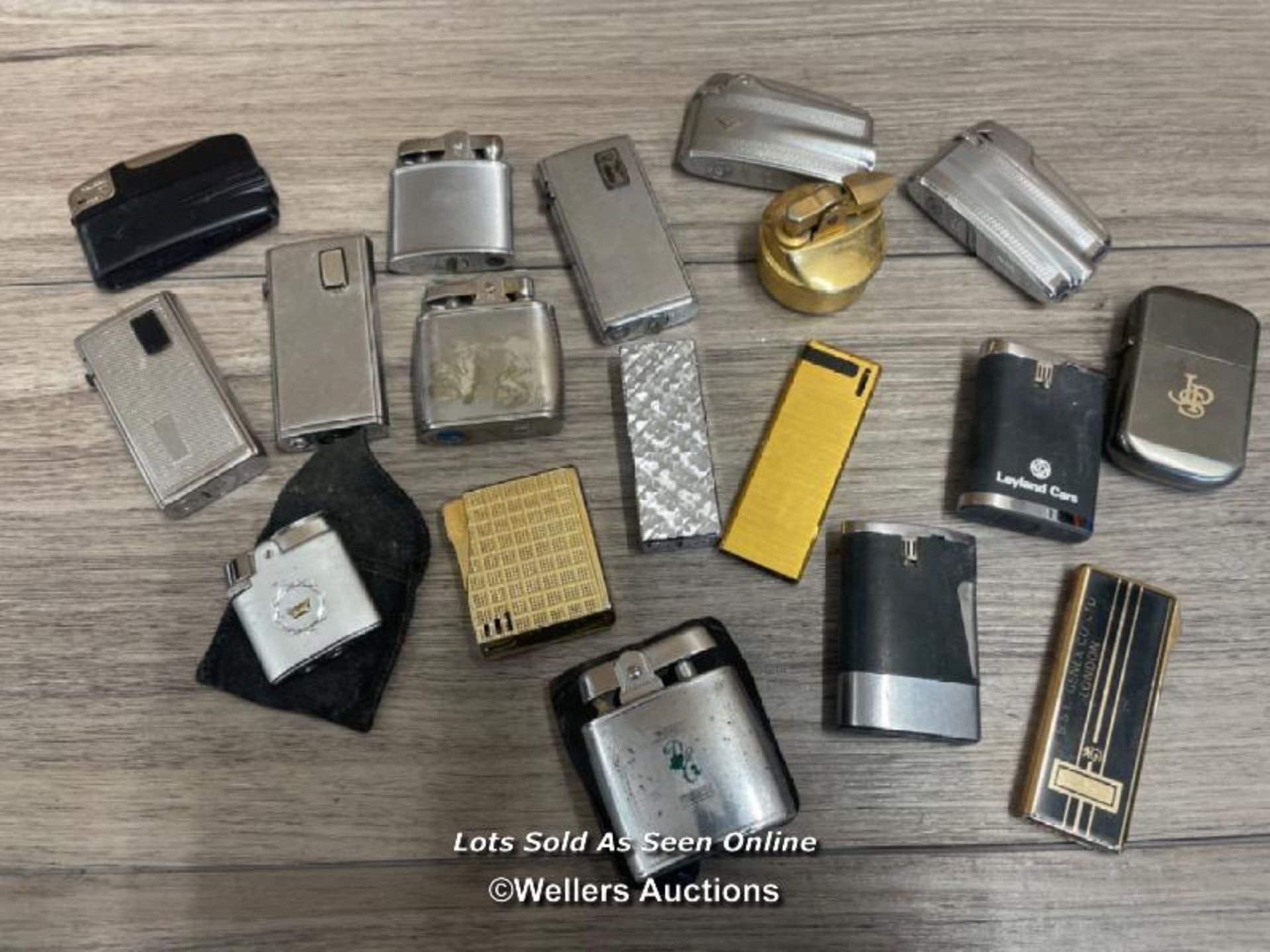ASSORTED LIGHTERS FROM THE 1960'S & 70'S