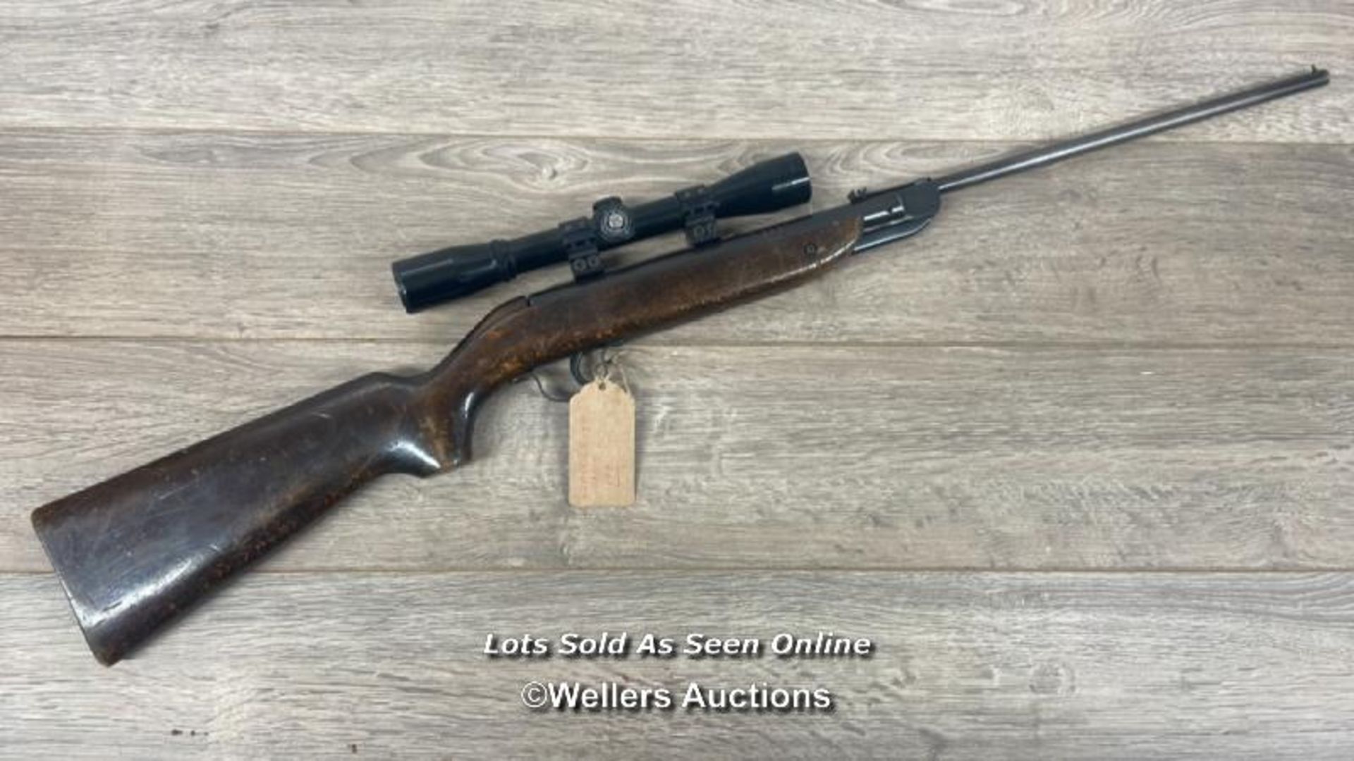 WEBLEY & SCOTT RANGER .177 CALIBRE AIR RIFLE WITH APOLLO 4X32 SIGHT, 98CM LONG - Image 2 of 7