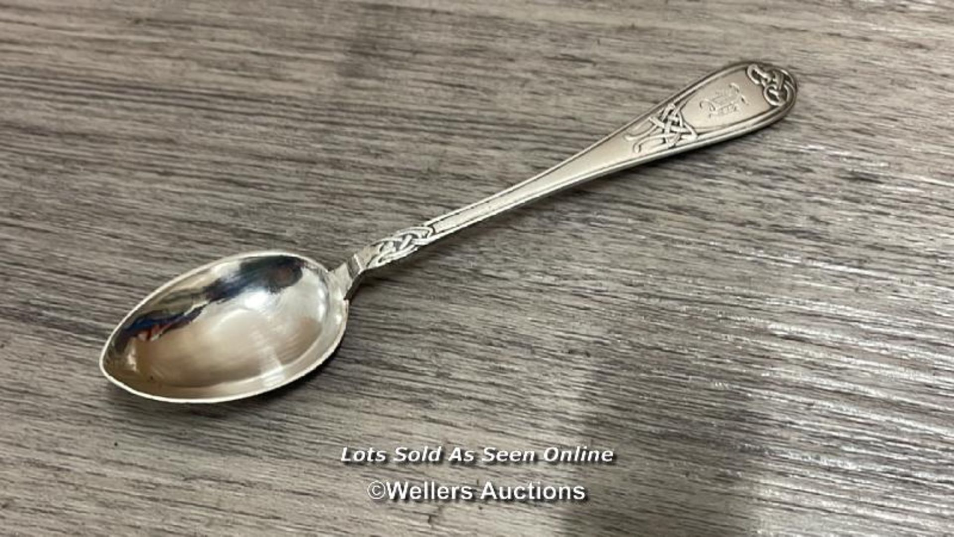 A CONTINENTAL SILVER PART DINNER SERVICE MAINLY BY WESSMANN INCLUDING A LARGE SERVING SPOON 37CM - Image 12 of 13