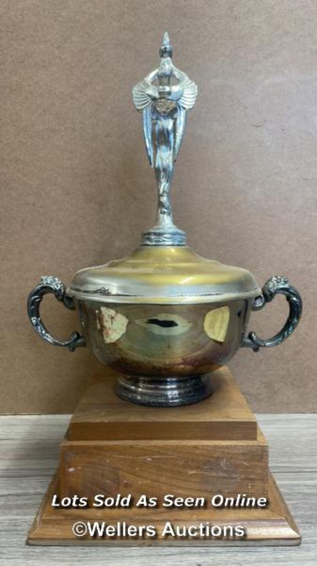 LARGE TROPHY, 55CM HIGH - Image 2 of 2