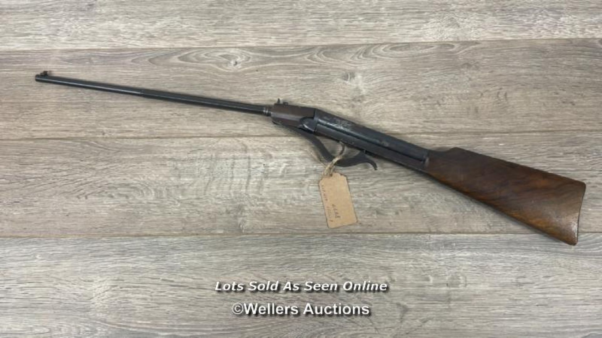 VINTAGE LITTLE GEM .177 CALIBRE AIR RIFLE NO. 8037, 89CM LONG