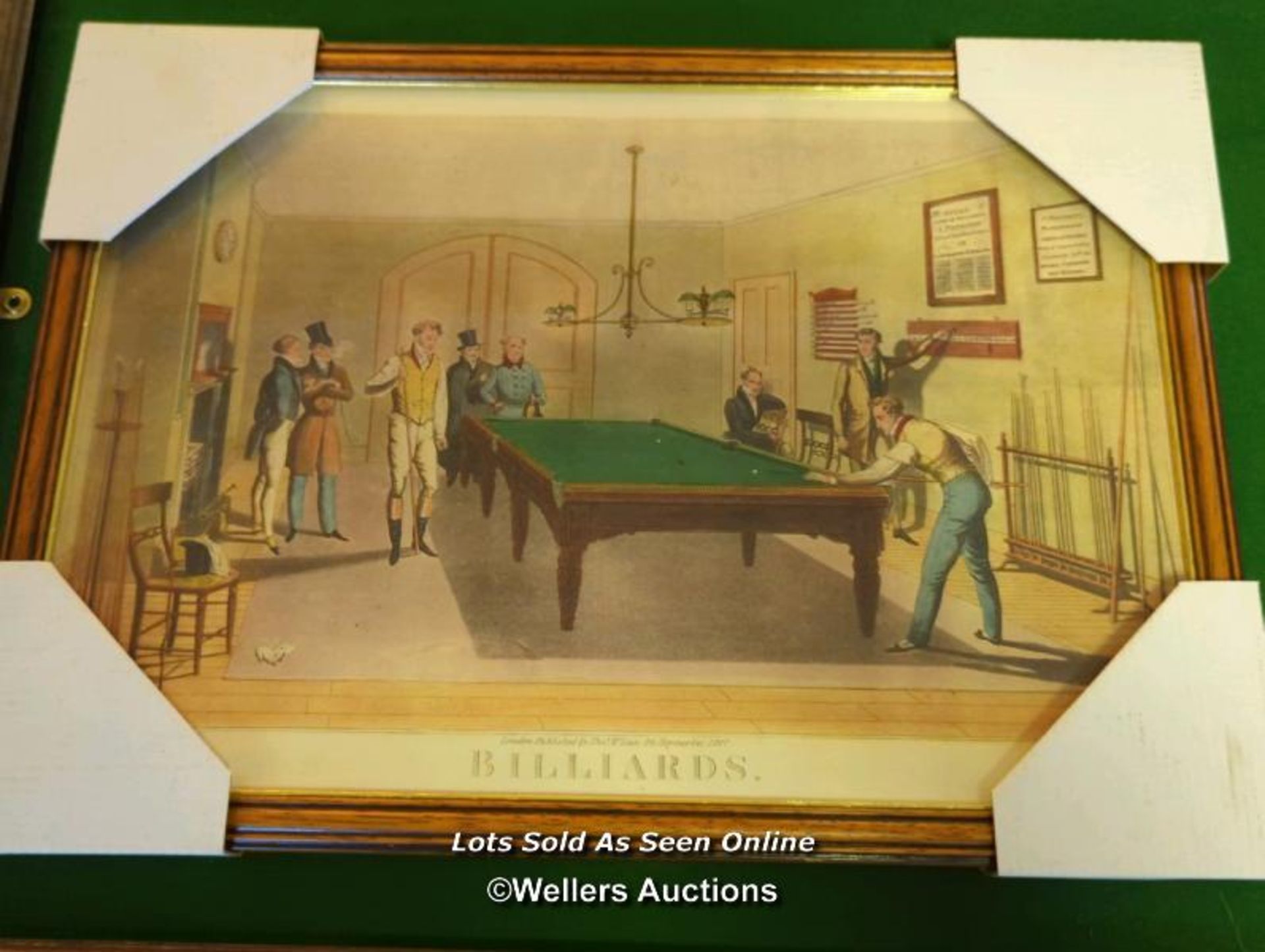 4X FRAMED AND GLAZED SNOOKER RELATED PRINTS [THIS LOT WILL NEED COLLECTING FROM THE ACADEMY BILLIARD - Image 5 of 5