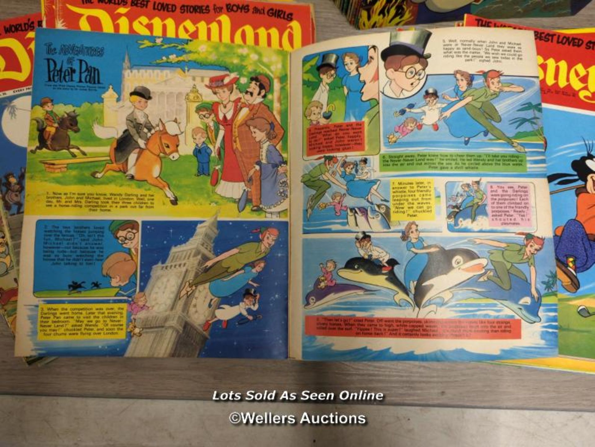 DISNEYLAND WEEKLY MAGAZINES NUMBERS 1 - 164 - Image 5 of 5