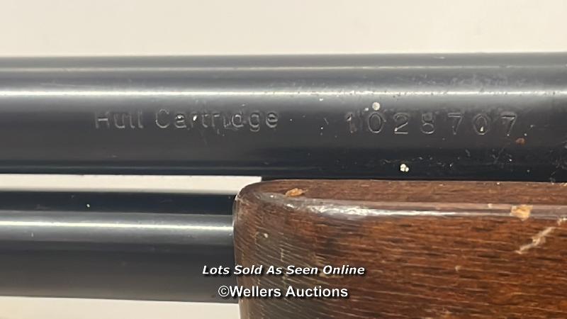 WEIHRAUCH UNDERLEVER .177 CALIBRE AIR RIFLE, 112CM LONG WITH A.S.I. 4X32 SCOPE - Image 6 of 9