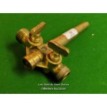 ANTIQUE HARRY MASON BIRMINGHAM VERIBEST DOUBLE ENTRY BEER TAP [THIS LOT WILL NEED COLLECTING FROM