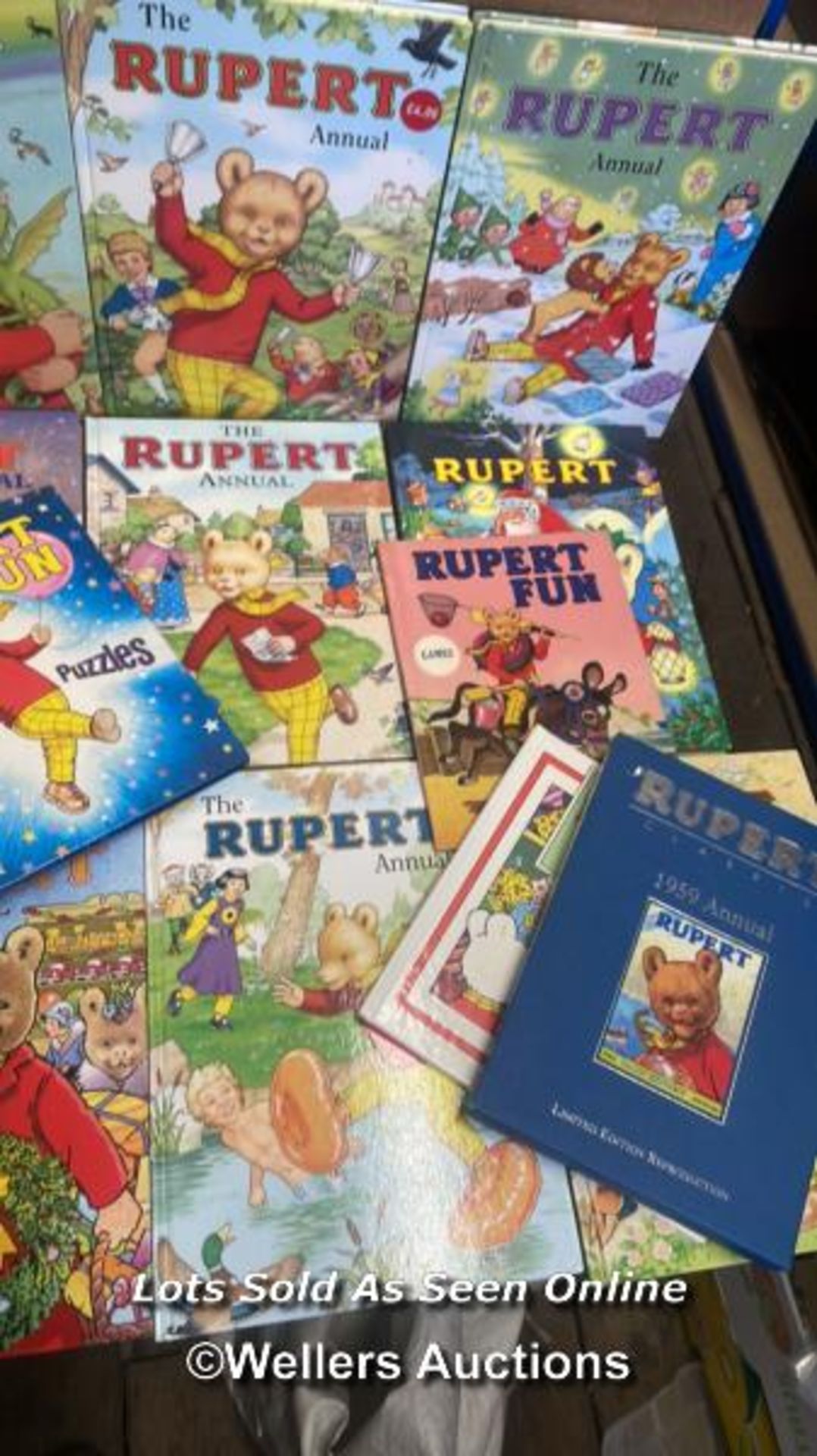 A COLLECTION OF MODERN 1990'S - 2000'S RUPERT BEAR BOOKS AND ANNUALS INCLUDING 1959 ANNUAL LIMITED - Image 7 of 7