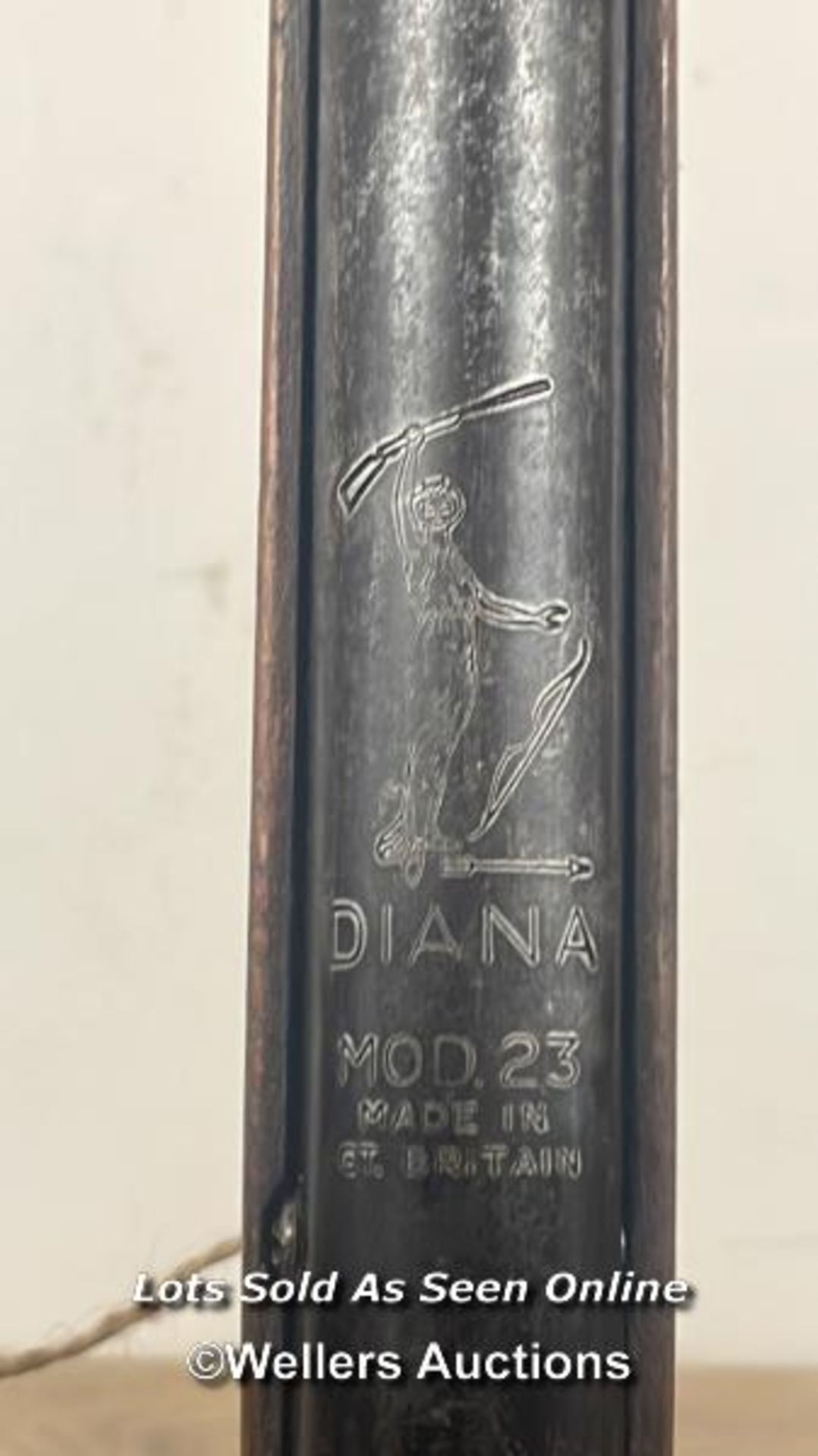 DIANA MODEL 23 .177 CALIBRE AIR RIFLE 94.5CM LONG - Image 5 of 6