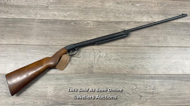 VINTAGE .177 CALIBRE AIR RIFLE NO BRAND NAME, POSSIBLY DIANA 108CM LONG - Image 2 of 5