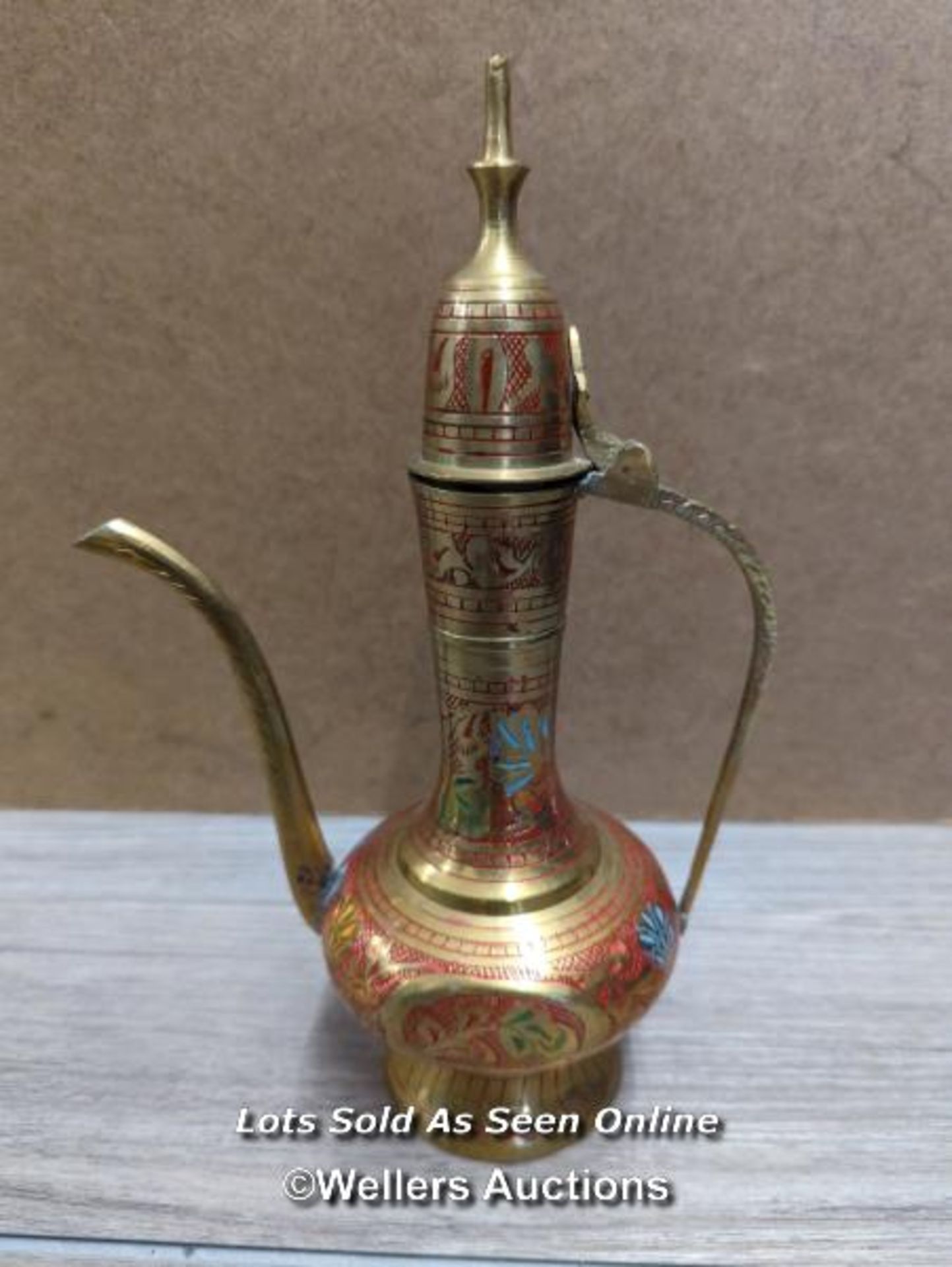 DECORATIVE MIDDLE EASTERN COFFEE SET - Image 5 of 6