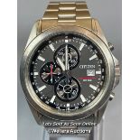 CITIZEN GN-4-5 GENTS CHORONOGRAPH 100MHZ WATCH