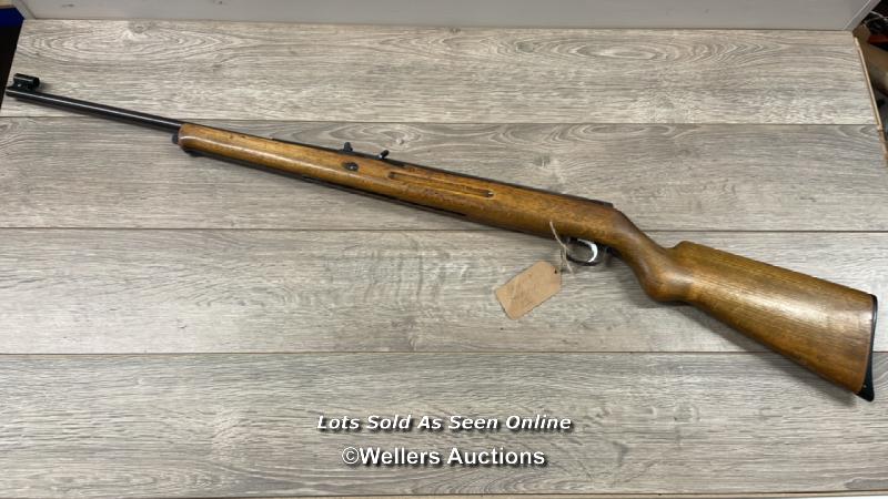 ORIGINAL MODEL 50E .22 CALIBRE AIR RIFLE 115CM LONG