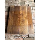 *RECLAIMED OAK PANELS, IDEAL COFFEE TABLE TOPS, 70CM X 88CM / ITEM LOCATION: GU8, FULL ADDRESS