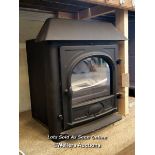 *STOCKTON MULTIFUEL INSERT CONVECTOR STOVE, EX DISPLAY AND DELTA APPROVED FOR SMOKE CONTROLLED AREA